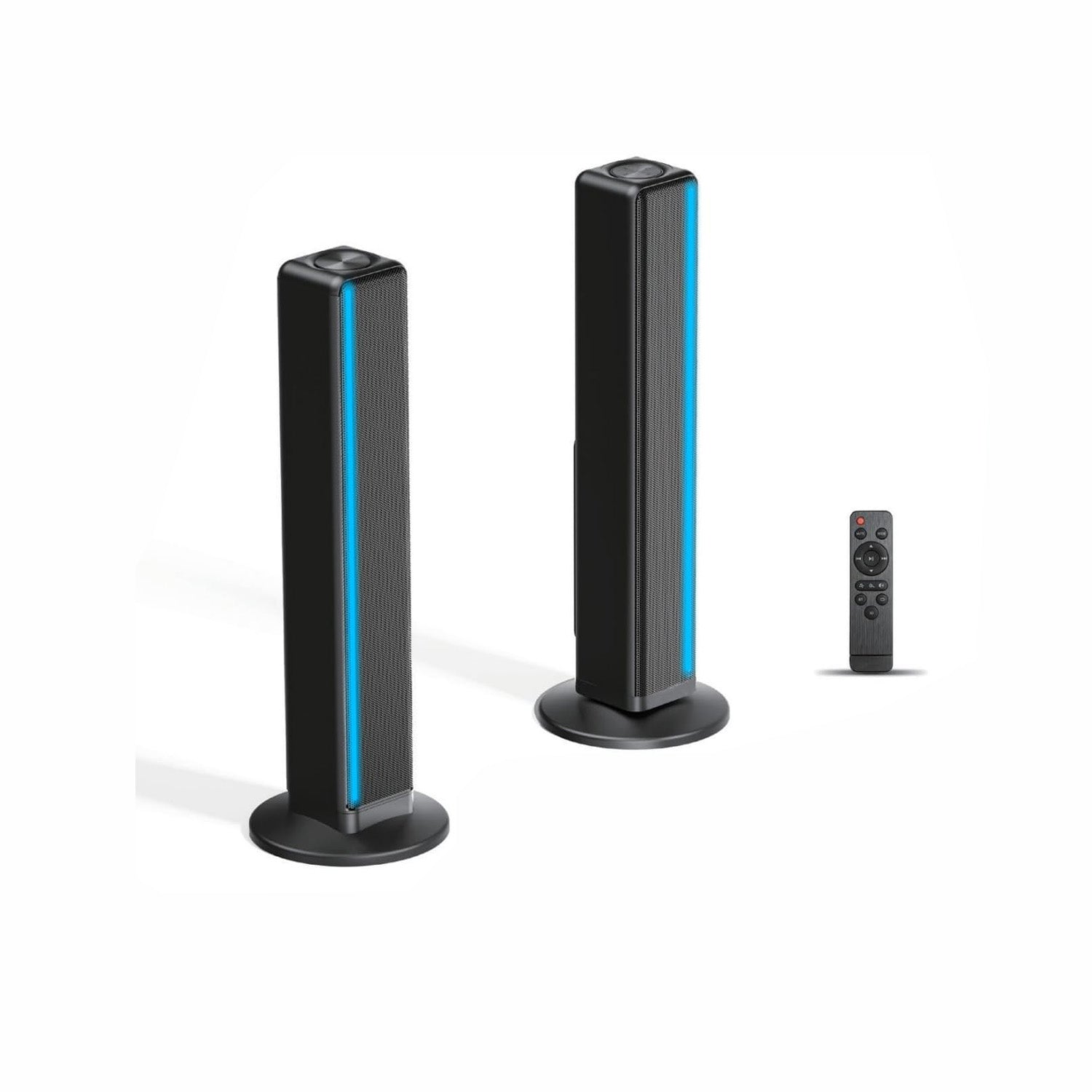 2.2 CH Soundbar für TV Geräte mit RGB-Leuchten